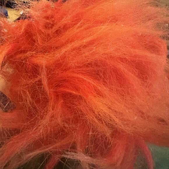 Scary Evil Clown Mask Red Hair Creepy Halloween Costume Cosplay Horror - Picture 9 of 9